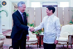Lee Hsien Loong and Bongbong Marcos