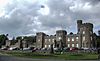 Front view of Cyfarthfa Castle, Merthyr Tydfil, South Wales.