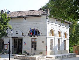 The town hall of Puylaroque
