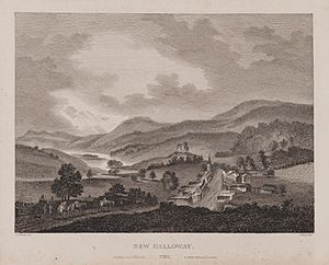 Scotia Depicta - New Galloway -Plate- (cropped while space)