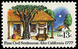 Stamp US 1977 13c Alta California