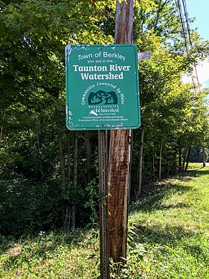 Taunton River Watershed sign