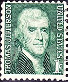 Thomas Jefferson Regular Issue 1968-1c
