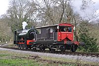 WD132 Sapper South of Middle Forge Junction Dean Forest Railway.JPG
