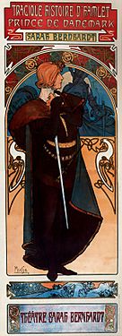 Alfons Mucha - 1899 - Hamlet