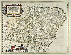 Blaeu - Atlas of Scotland 1654 - ABERDONIA & BANFIA - Aberdeenshire and Banffshire