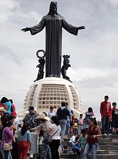 Cristo Rey en el Cerro del Cubilete - Silao, Guanajuato, México