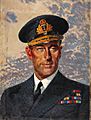 INF3-8 Admiral Lord Louis Mountbatten Artist William Little 1939-1946