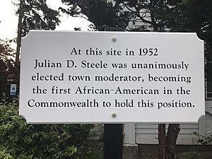 Julian D Steele Historic Marker