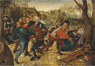 Pieter Brueghel II - A country brawl