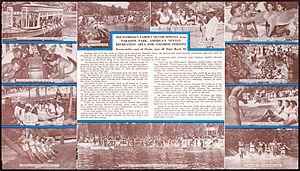 Promotional flyer for Paradise Park (pages 2 and 3)