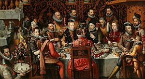 Sánchez Coello Royal feast