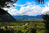 Vista de Oxapampa desde el Mirador de Chontabamba