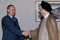 Vladimir Putin in Turkmenistan 23-24 April 2002-12