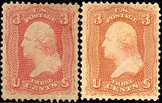 Washington Pair22 1861 Issue-3c