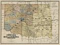 1894 Map of Indian & Oklahoma Terrs