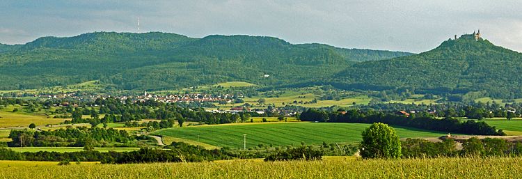 Boll und die Burg Hohenzollern von Sickingen