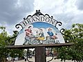 Brandon town sign