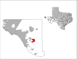 Location of Agua Dulce, Texas