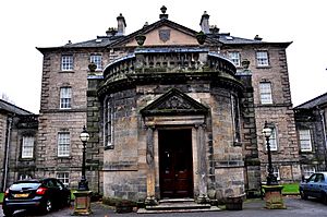Facade of the Pollok House, Glasgow.
