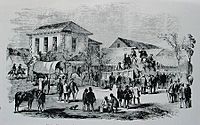 First public auction of Natal sugar, Durban, 1855