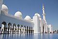Front of Sheikh Zayed Mosque