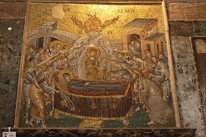Koimesis Mosaic at Chora Church