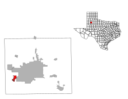 Lubbock County Wolfforth.svg