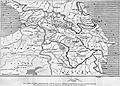Map Caucasus War (1809-1817) by Anosov