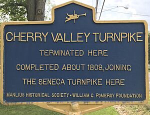 NYS Historic Markers CherryValleyTurnpike