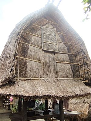 Rice barn Traditional Sasak Village Sade