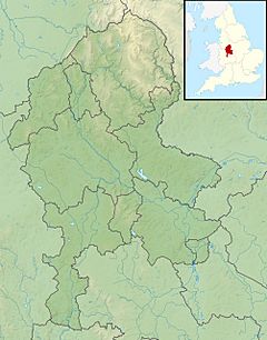 River Swarbourn is located in Staffordshire