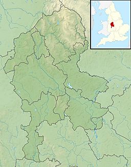 Gailey Reservoirs is located in Staffordshire