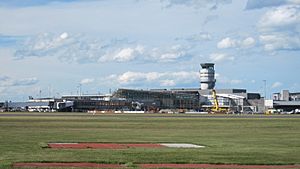 The new terminal at Christchurch