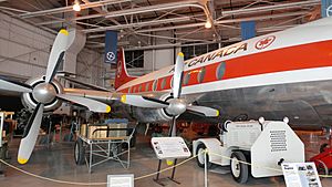 Vickers Viscount at Royal Aviation Museum of Western Canada