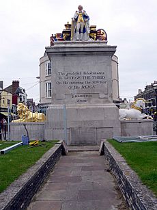 Weymouth - King George III Memorial - geograph.org.uk - 953203