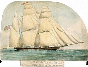 "Sea Witch" opium clipper 1831