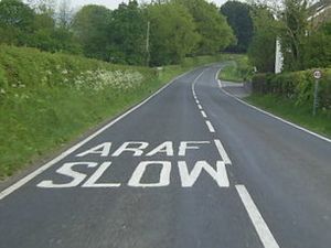 Araf-Slow on the B4302 - geograph.org.uk - 2395618 (cropped)