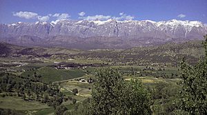 Dena Range as seen from the southwest