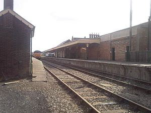 Dereham station 2009