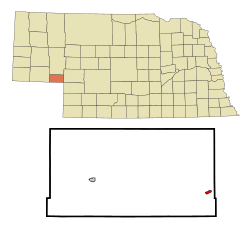 Location of Big Springs, Nebraska