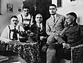Hitler, Maurice, Kriebel, Hess, Weber, prison de Landsberg en 1924