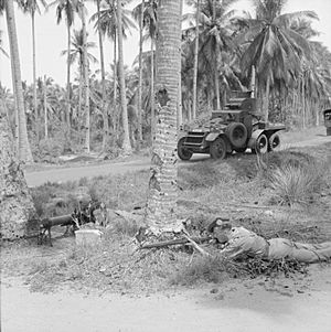 Lanchester 6x4 Armoured Car in Malaya