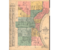 Map of Milwaukee Wards 1880