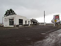 Millican store and gas station
