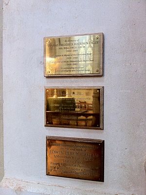 Monuments to organists of St Edmundsbury Cathedral (2)