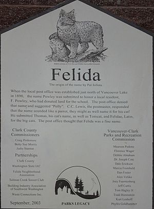 Origin of the name Felida, Washington