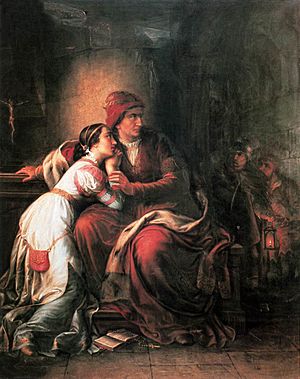 Orlai Queens Mary and Elisabeth Imprisoned in Novigrad 1879
