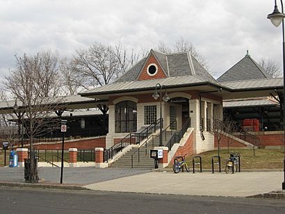 Plainfield Station from North Avenue.jpg