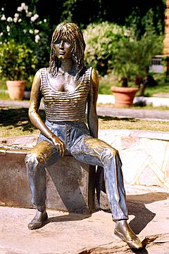 Statue of Brigitte Bardot in Rio de Janeiro